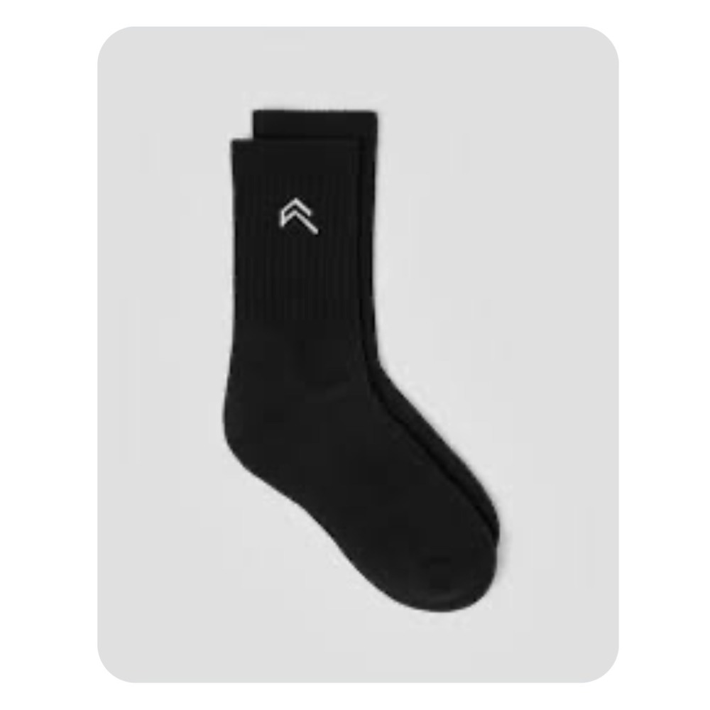 Oner Active Women's Sports Crew Socks – Black – USA 4–7 – New